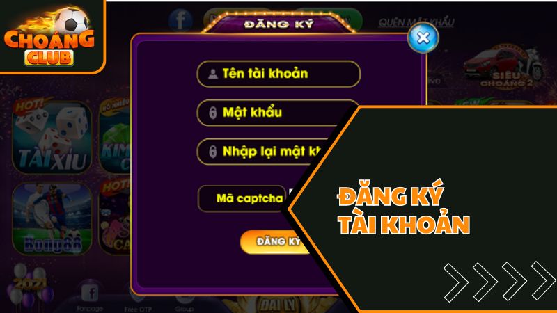 Đăng ký tài khoản