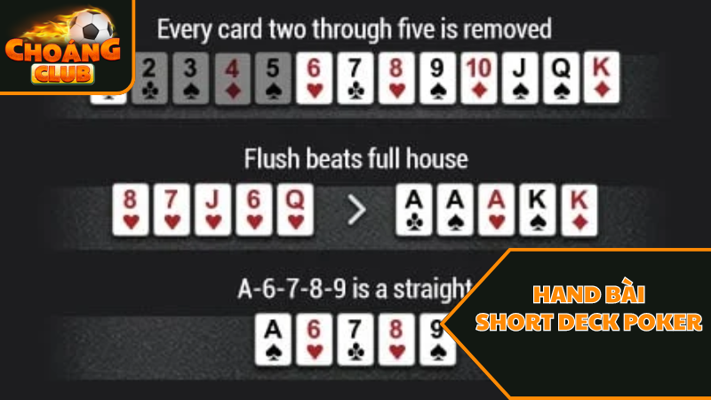 Game Short Deck Poker Là Gì? - Choáng Club Giải Đáp 2 Thứ tự hand bài game Short Deck Poker